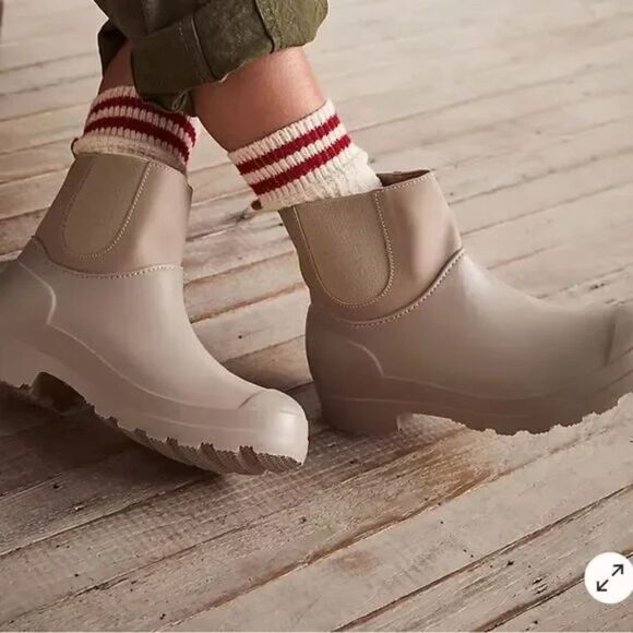 Free People Pastel Puddles Rain Boot EU 36 US 6 - Picture 1 of 12